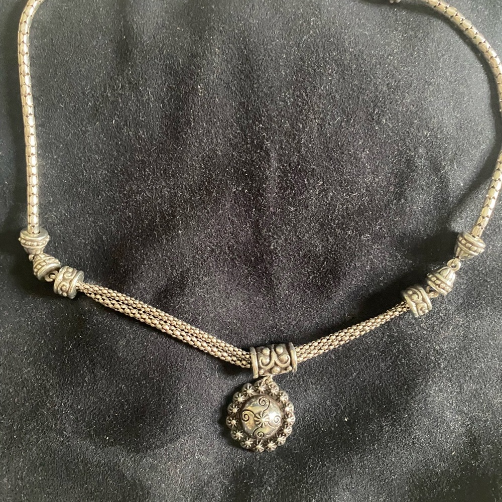 Brighton Silver Pendant Necklace